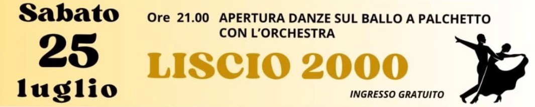 Intrattenimento 25 Luglio